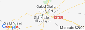 Sidi Khaled map